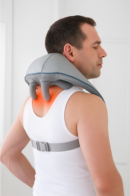 Appareil de massage pour le cou et les épaules avec fonction chauffante